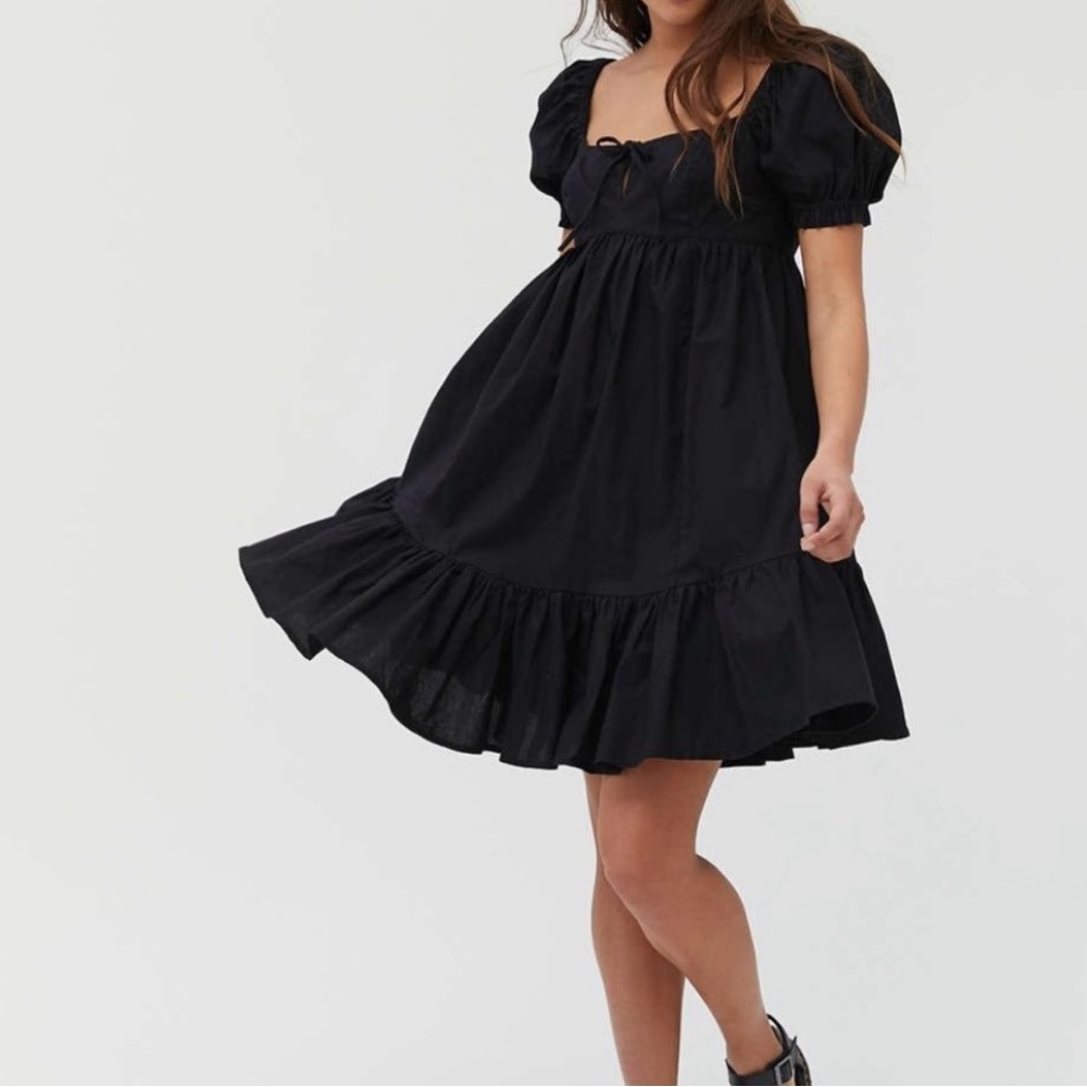 Urban Outfitters Tie Back Babydoll Dress